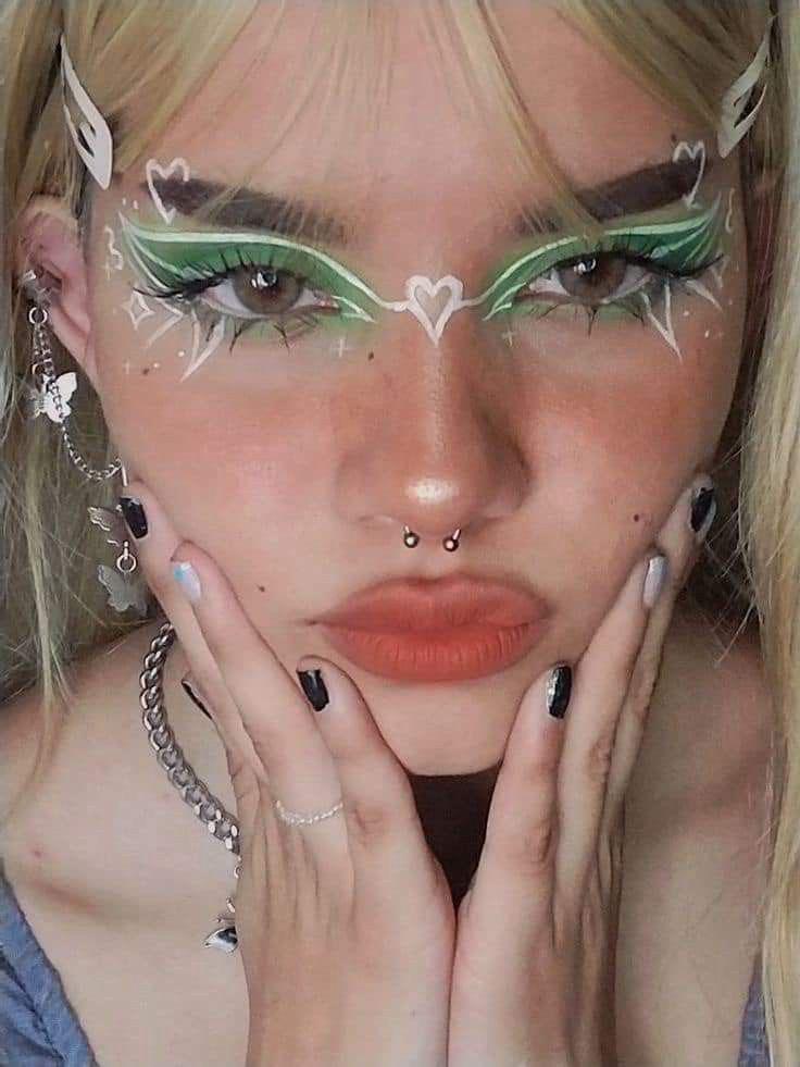 Maquillage créatif fantasy